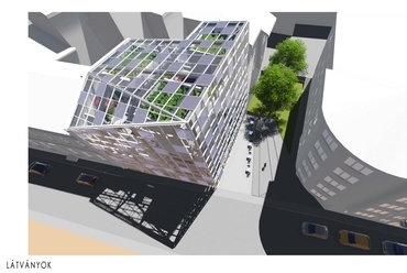 látvány - Japán co-housing - építész: Schneider Esztella