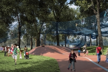 a Városliget parkrehabilitációja - építész: Garten Studio Kft.