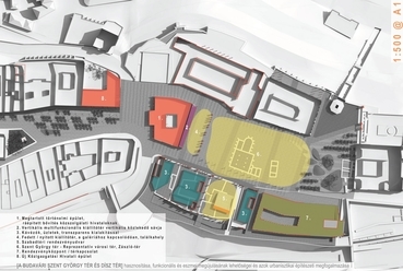 Szent György tér tervpályázat - építész: Dúzs Sándor, Schändl Zsófia