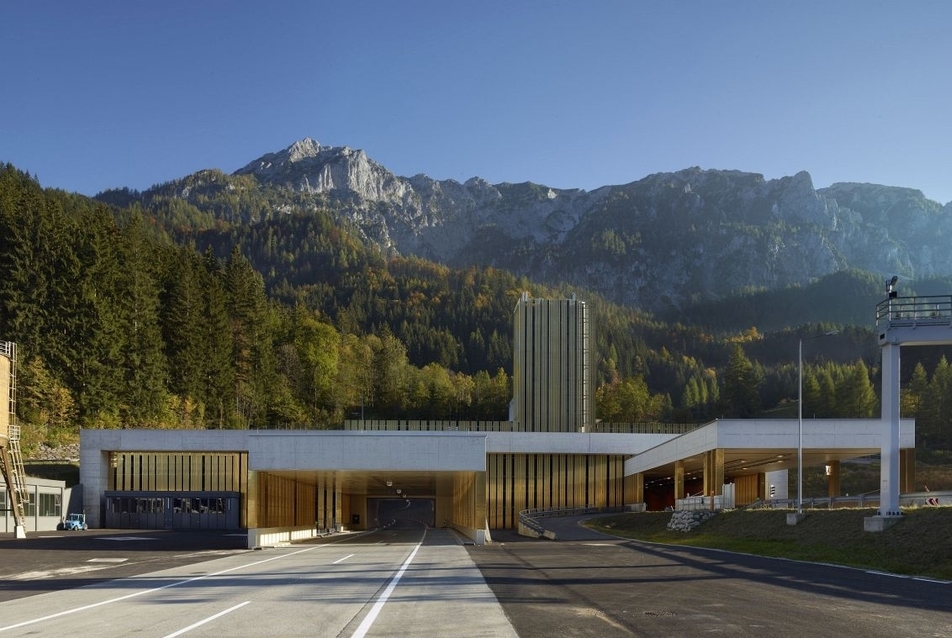 Bosruck-alagút, Bosruck, Ausztria - tervező: Riepl Riepl Architekten - fotó:  Otto Hainzl