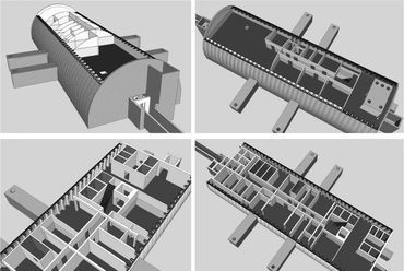 Védett Vezetési Pont 3D modell - tervező: Barna Bettina