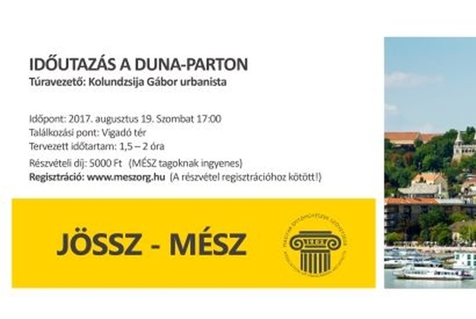 Időutazás a Duna-parton - Művészettörténeti sétahajózás