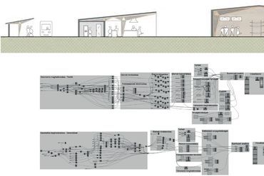 A tartószerkezetek parametrizálhatóságában rejlő lehetőségek és analízisük vizuális programozás segítségével - építész: Mándoki Réka