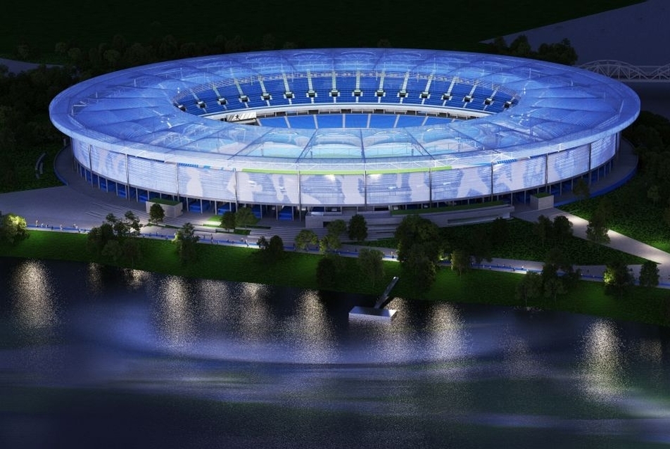 Budapest Atlétikai Stadion - építész: Ferencz Marcel DLA, Détári György DLA