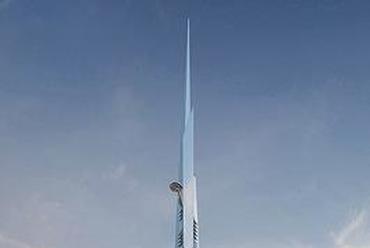 Jeddah Tower - építész: Adrian D. Smith, Adrian Smith + Gordon Gill Architecture - forrás: Wikipedia