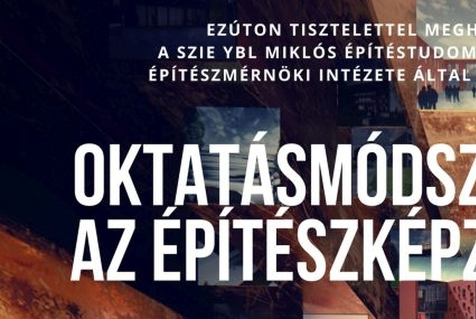 Oktatásmódszertan az építészképzésben