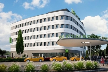 Ibis Styles Budapest Airport Hotel (WING) - építész: Szerdahelyi László (Aspectus Architect)