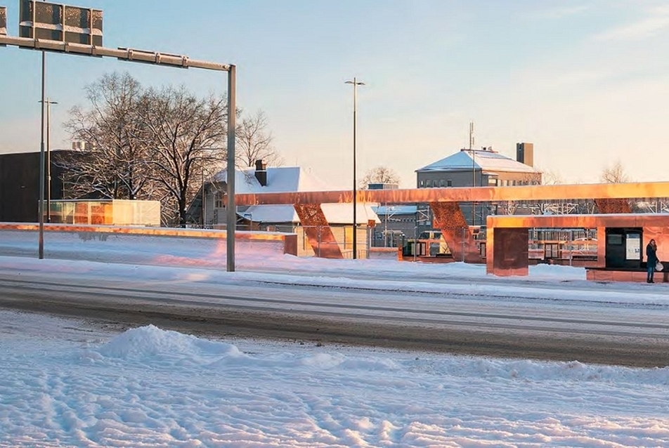 Közlekedési Csomópont, Lahti - építész: JKMM Architects