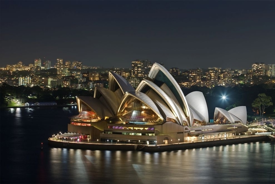 Sydney-i Operaház - építész: Jørn Utzon - fotó: Wikipédia