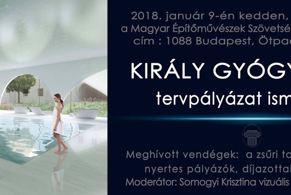 MÉSZ tervpályázat ismertetés - Király Gyógyfürdő