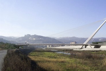 Cosenza híd - építész: Santiago Calatrava