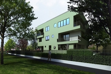 Kilenclakásos lakóház - építész: Ekler Dezső