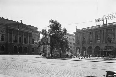 Blaha Lujza tér - forrás: Fortepan, Uvaterv