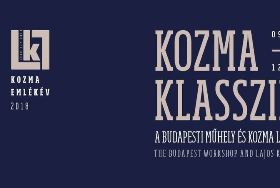Kozma Klasszik - a Budapesti Műhely és Kozma Lajos közös kiállítása