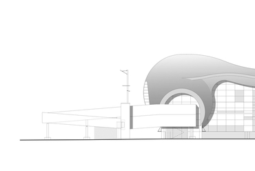 Nemzetközi repülőtér, Zágráb - építész: Kincl, Neidhardt, Institut IGH