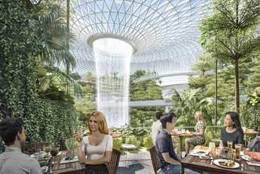 Szingapúr-Changi repülőtér bővítés - építész: Moshe Safdie