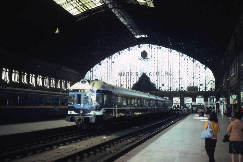 1981-ben még így nézett ki a madridi Atocha. 