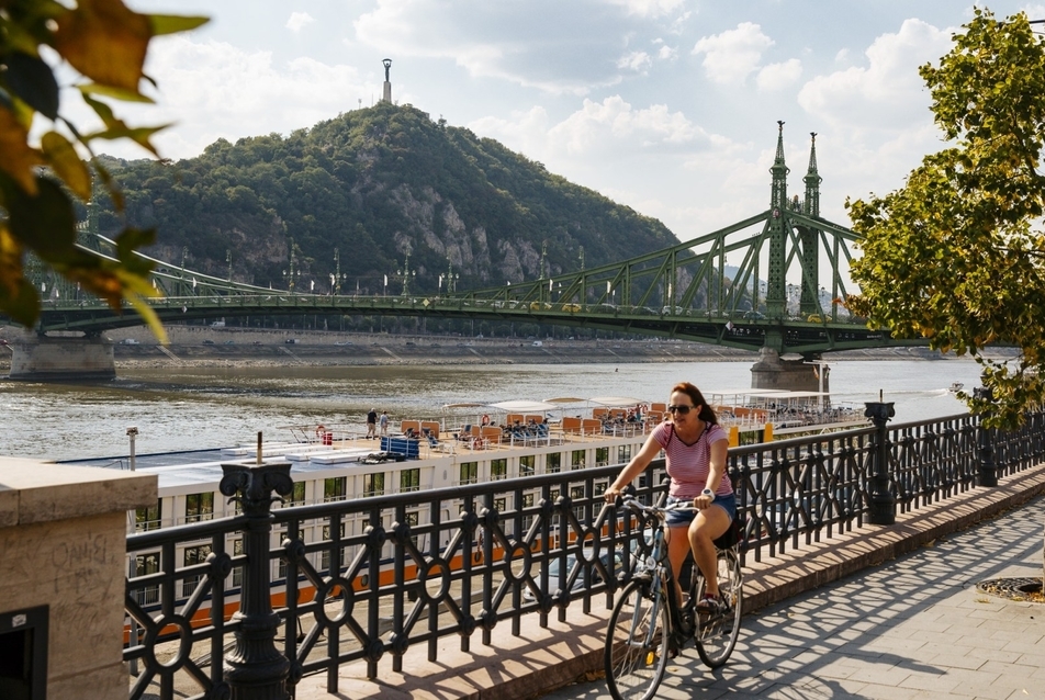 Az ideális Budapest a biciklisnek is kedvez. 
