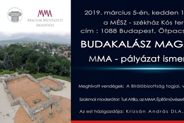 Budakalász magja MMA pályázat ismertetése