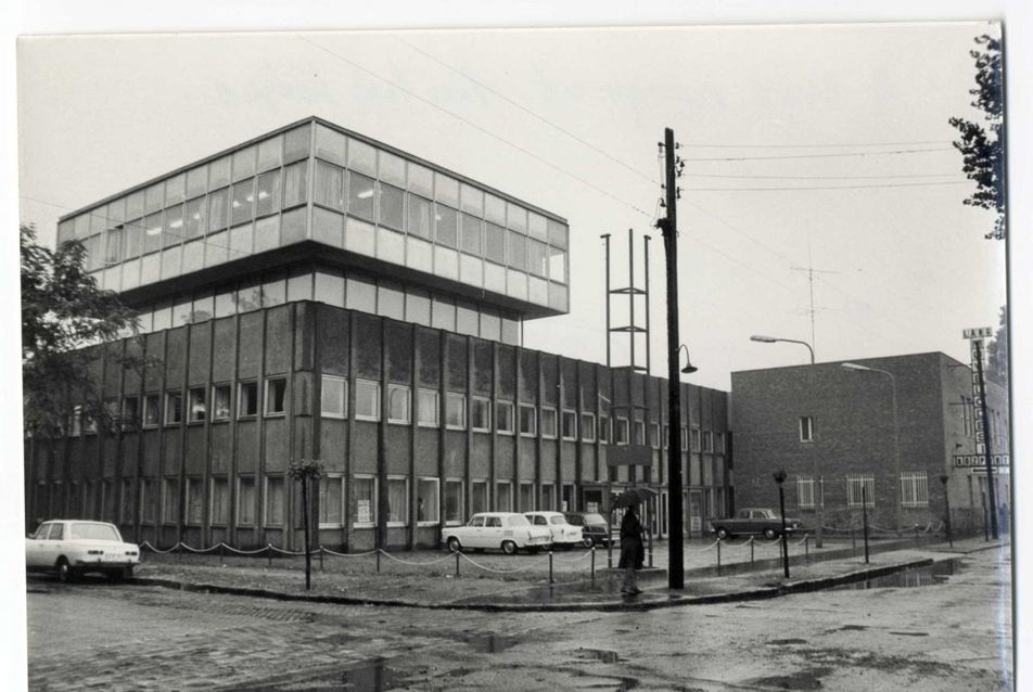 A Láng Gépgyár kultúrháza 1967 és 1969 között épült., forrás: epiteszforum.hu