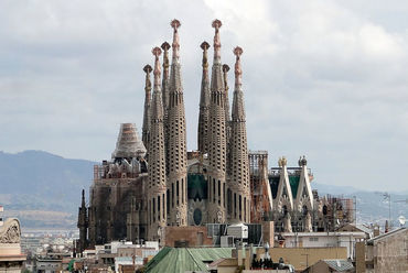 A Sagrada Familia.