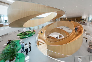 A Nemzetközi Olimpiai Bizottság új székháza, Lausanne. Fotó: 3XN Architects