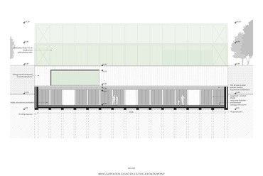 Biogázfeldolgozó és látogatóközpont, Tervező: Kazi Zsolt, BME Építészmérnöki Kar, 2019.