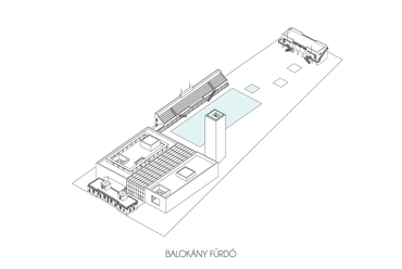 A pécsi Balokány Fürdő (Tervező: Karlovecz Ádám)