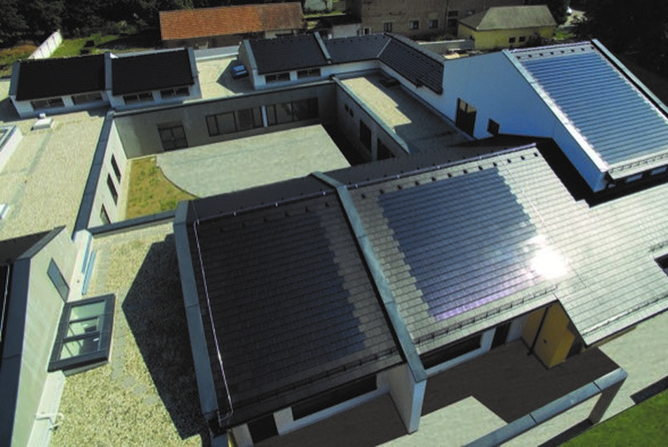 Generon napelemes tetőcserép (Fotó: Terrán)