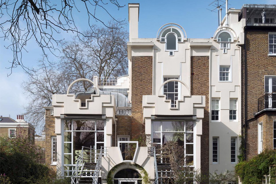 Charles Jencks – Maggie Keswick – Terry Farrell – Michael Graves: Thematic House, London, 1979-1984. Fotó © Chris Redgrave, Historic England