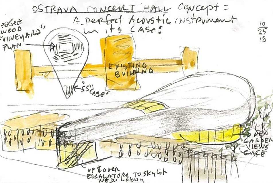 Koncerttermet tervez Ostravában Steven Holl