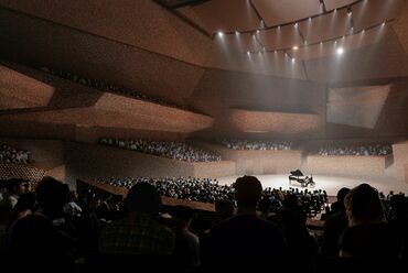 National Concert Hall Tautos Namai nemzetközi tervpályázat. Építészet: Építész Stúdió