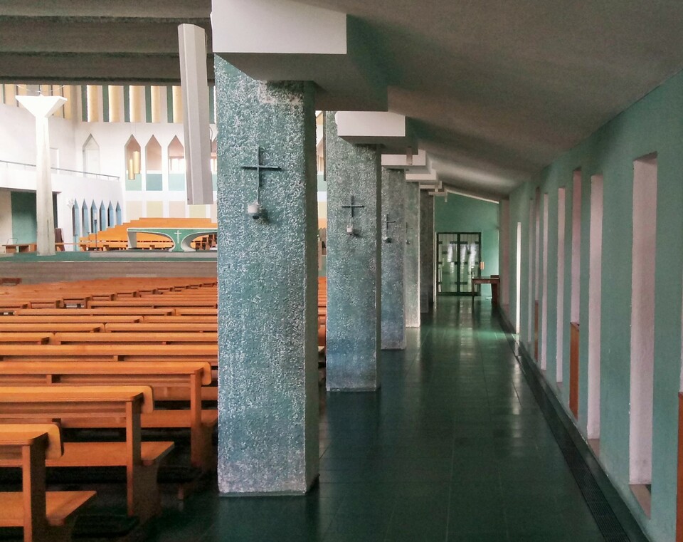 Gio Ponti: Concattedrale Gran Madre di Dio, Taranto (1970). Fotó: Lampert Rózsa