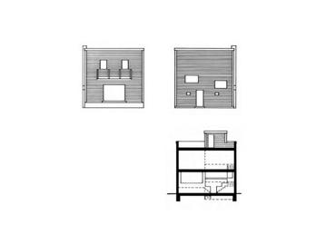 The Last House, Forrás: Raumplan versus Plan Libre, Szerk.: Max Risselada, 010 Publischers, 2013.