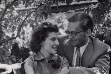 Juhász Sára és Csaba László 1949-ben. Forrás: családi archívum