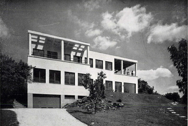 Rassay-villa, 1941-1942. Építész: Fischer József, statikus: Pécsi Eszter. Forrás: Tér és Forma,  1942/7