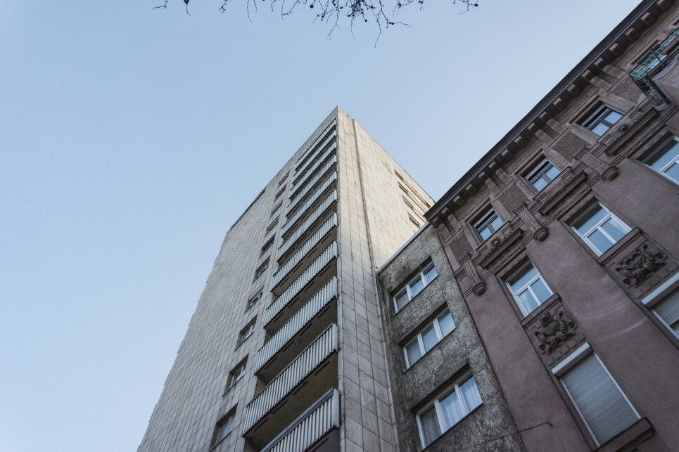 Az Alagút utcai OTP lakóház (Fotó: Kis Ádám / Lechner Tudásközpont)