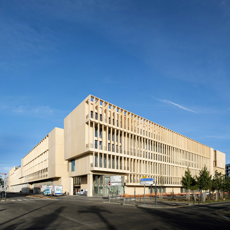 Grafton Architects: Institut Mines Télécom, Párizs, Franciaország, 2019. Fotó: Alexandre Soria, a Pritzker Architecture Prize jóvoltából