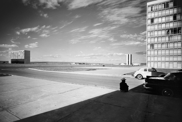 Eixo Monumental, Brazíliaváros, fotó: Lucien Hervé, 1961