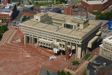 A bostoni városháza 2019-ben. Fotó: NewtonCourt, via Wikimedia Commons