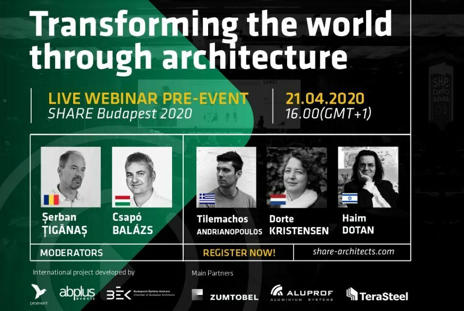SHARE Architects - online konferencia / Budapest