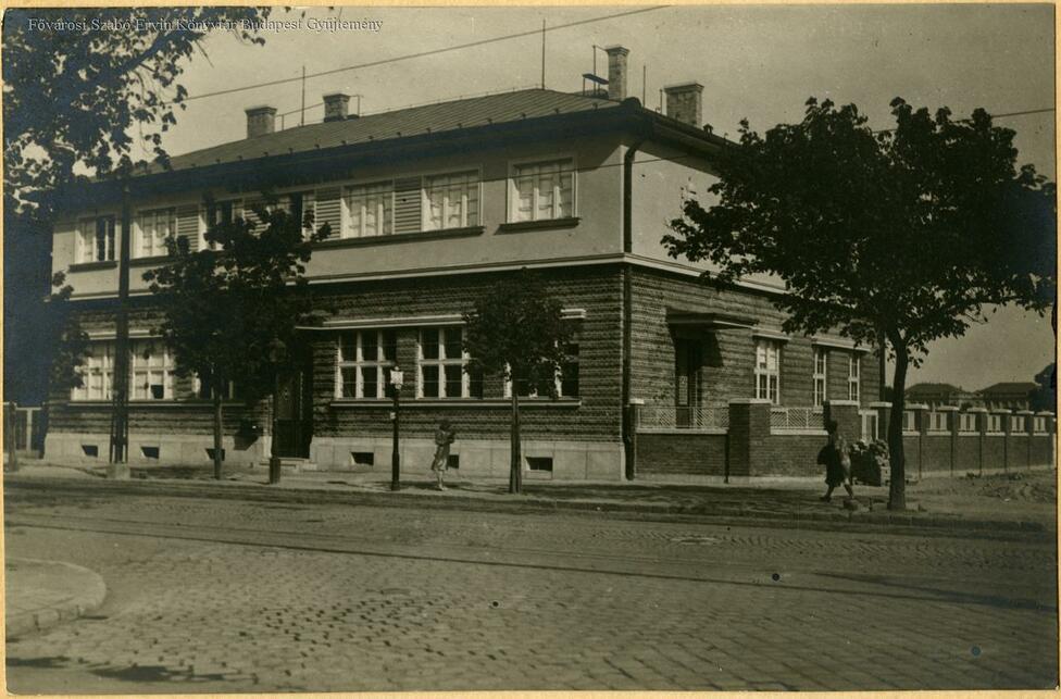 Budapest, Amerikai út 25., az 1930-as években, tervező: Wellisch Andor (FSZEK, Budapest Gyűjtemény)