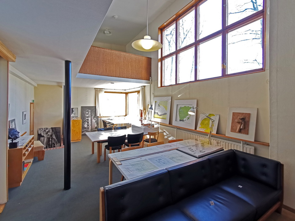 Aino és Alvar Aalto ma múzeumként látogatható lakóháza Helsinkiben, Fotó: Glázer Attila