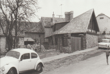 Műteremház Szentendrén a Daru utca -Dodola utca sarkán, 1981 – terv: Ungár Péter