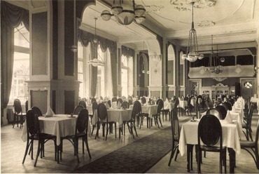 Az étterem, 1941. Forrás: www.kitervezte.hu