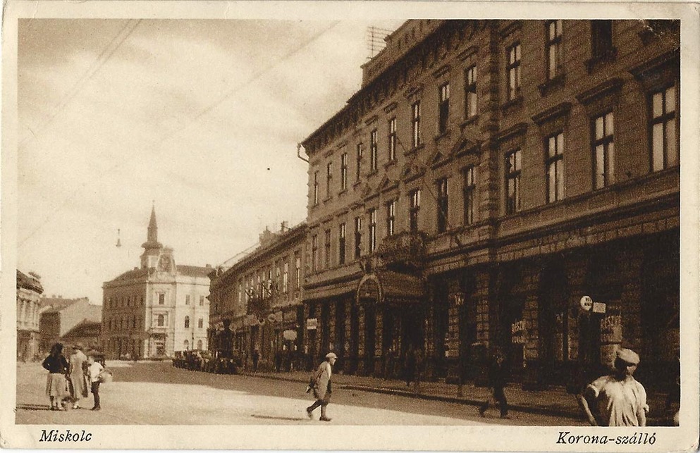 A szálló az 1940-es években. Forrás: www.kitervezte.hu 