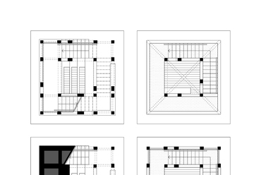 Prónay-kilátó a Cserhátban, alaprajzok  –  terv: Báger András  / BAHCS  művek Kft.