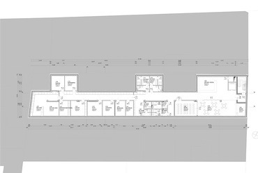 Kollégium épület, Budapest, Kazinczy utca 18, 2020., Tervező: Simon Zsófia,  BME Lakóépülettervezési Tanszék, Építész konzulens: Dankó Zsófia