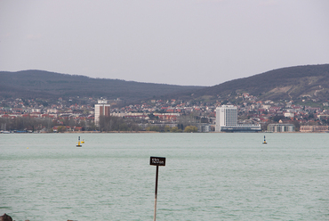 Balatonfüred vízpart látképe, 2015. Fotó: Wettstein Domonkos