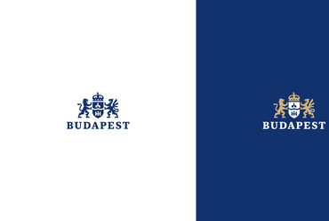 Budapest új, részleteiben egyszerűsített emblémája - Tervező: Elevate Strategy & Design